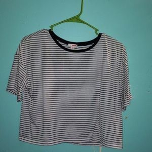 Striped Crop Top