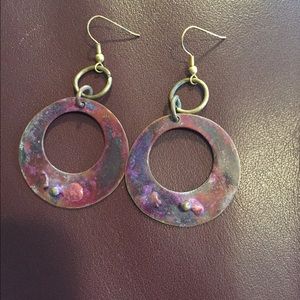 Handmade Brass Earrings