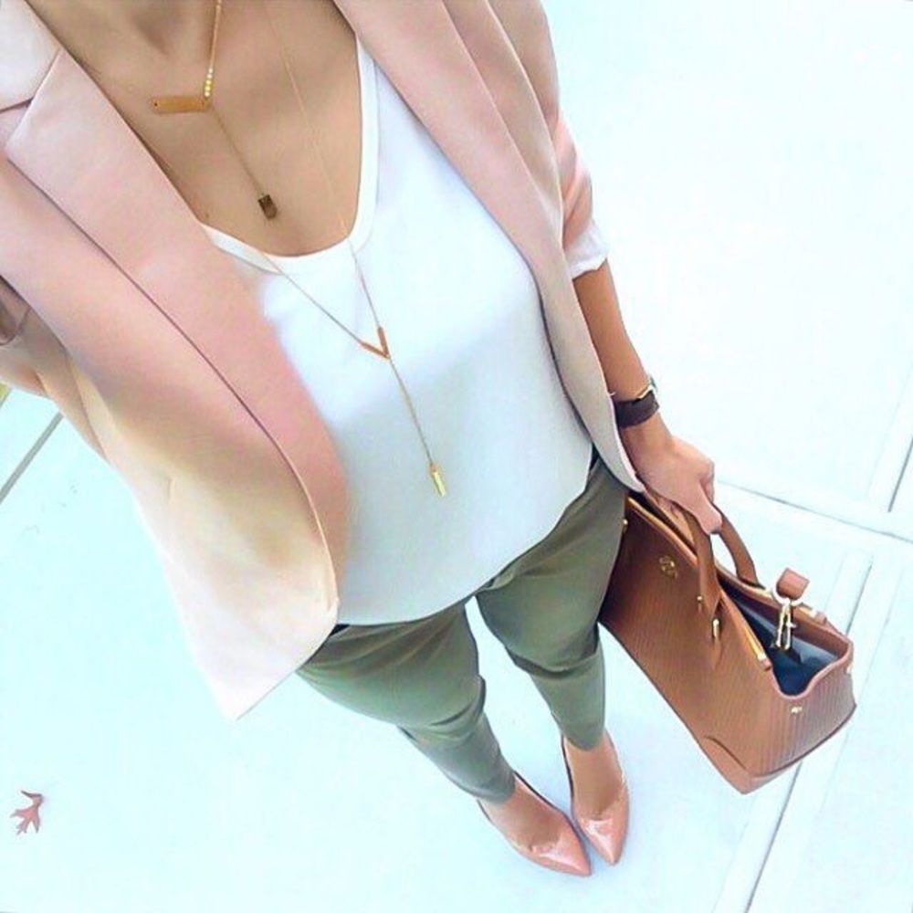 H&M Blush Blazer