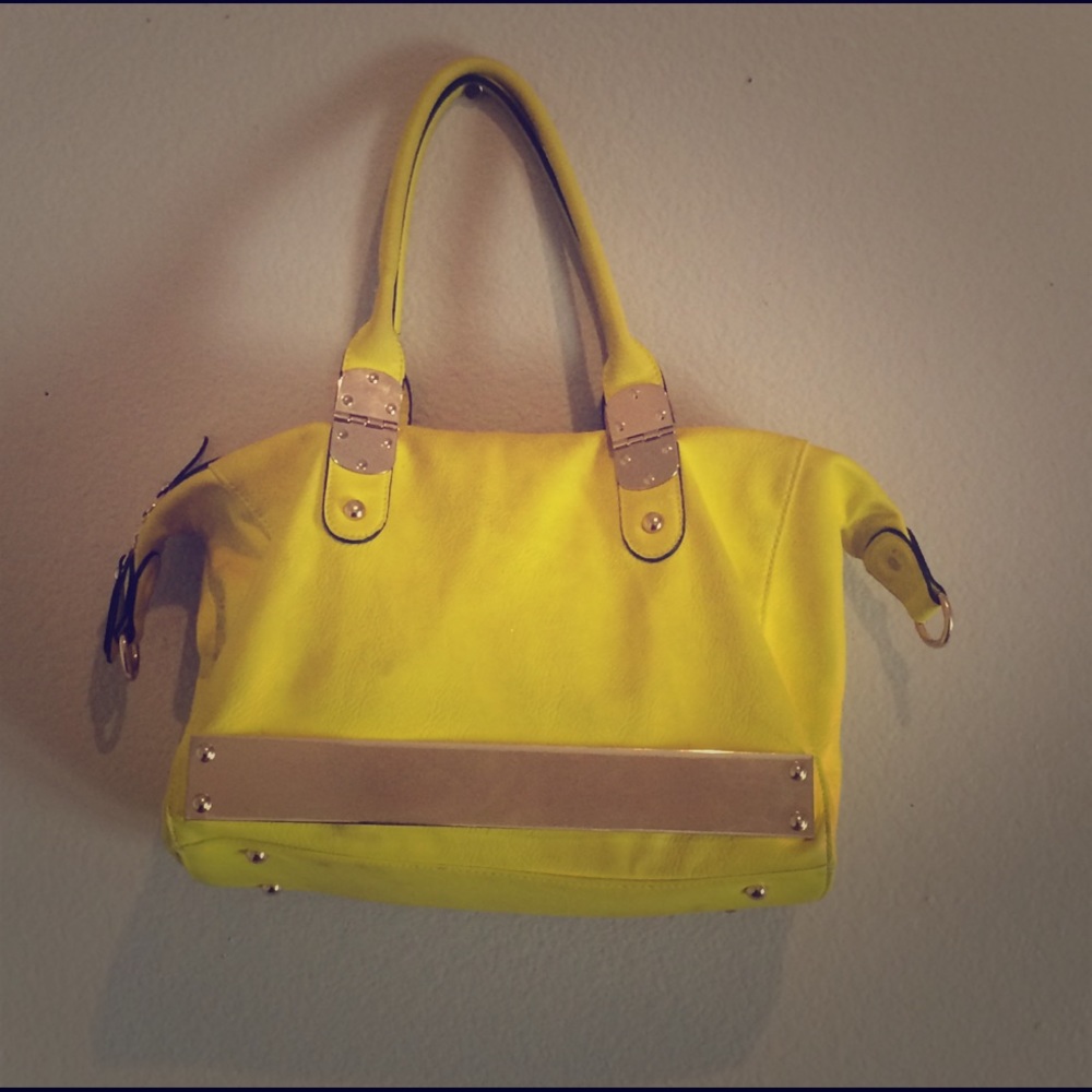 Neon Lime Green Bag
