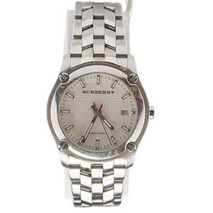 BURBERRY STAINLESS STEEL QUARTZ WATCH (WOMENS)