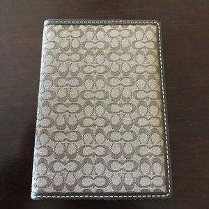 Coach passport cover