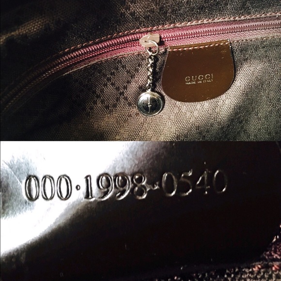 Gucci Brown  Woven Bamboo 2-way Tote - Picture 8 of 8