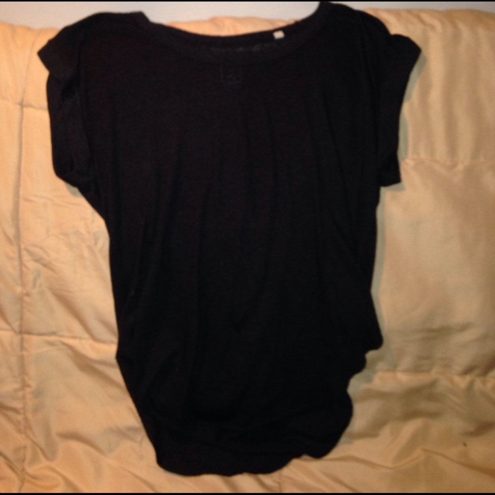 short sleeve black shirt