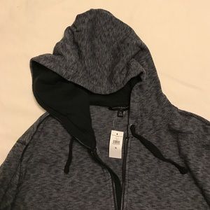 Grey Banana Republic hooded sweatshirt