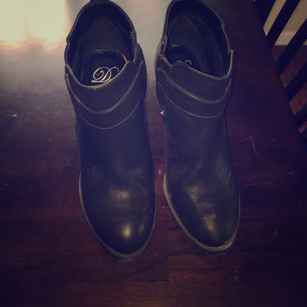 Black booties