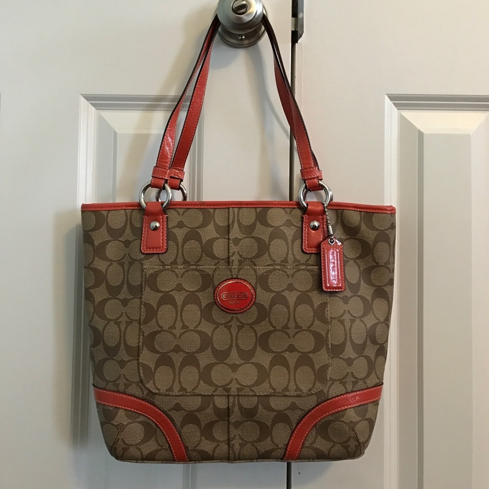 Brand New Med Coach Purse!!