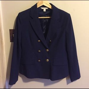 Navy Double Breasted Blazer