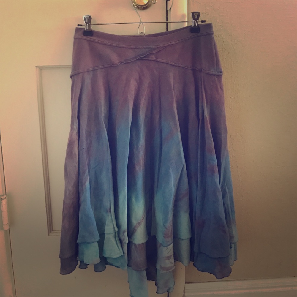 Flouncy Ombré Skirt