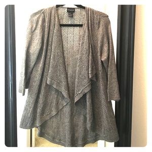 Central Park West Silk/Cashmere Blend Cardigan