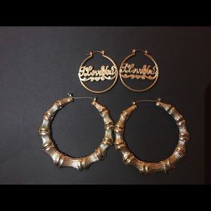 🔥price drop! Hoop bundle🖤