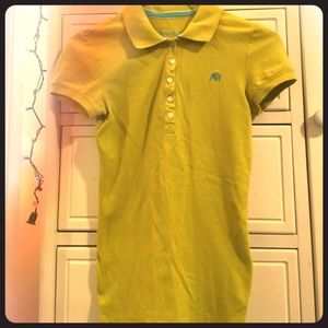 Lime green polo