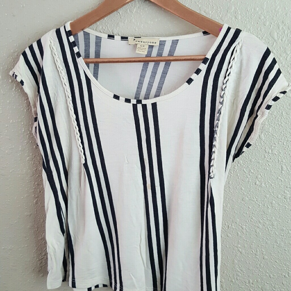 Super soft striped tee