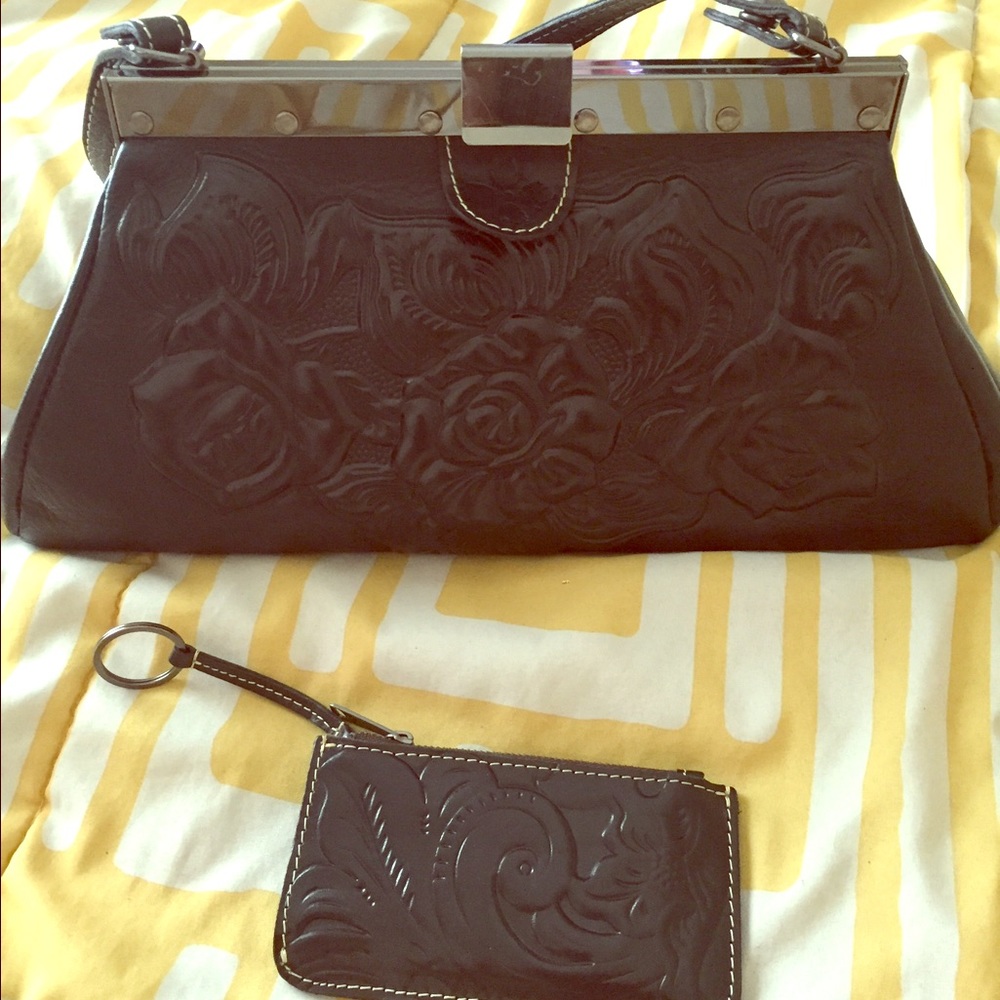 Patricia Nash Handbag and change purse