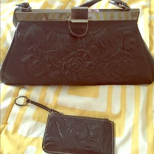 Patricia Nash Handbag and change purse