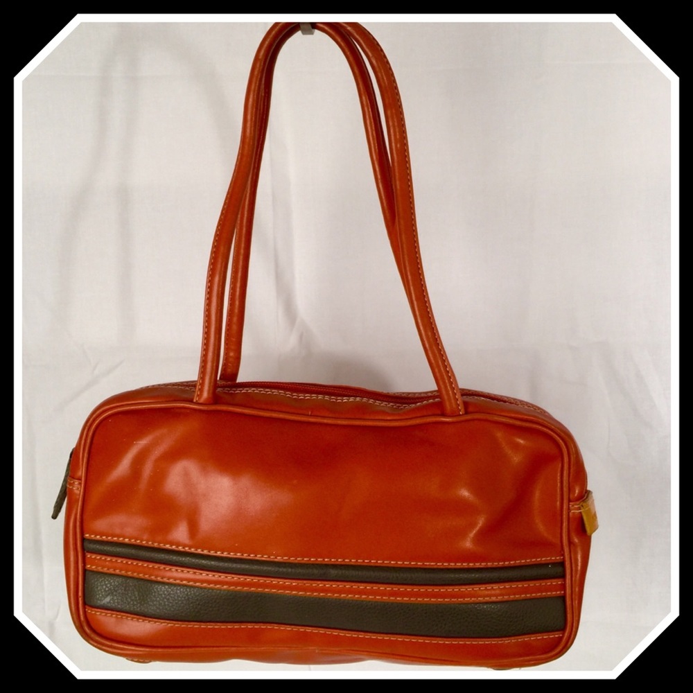 Nine West Orange & Grey Purse