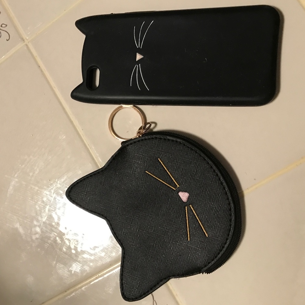 🐱 kitty case and wallet duo