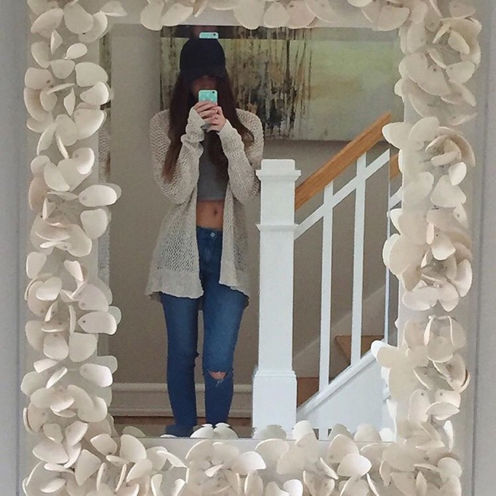 Oversized knit sweater