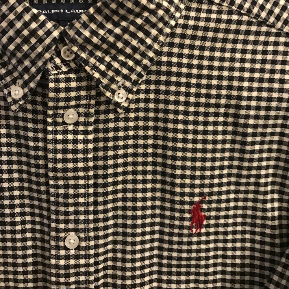 MOVING SALE! Ralph Lauren Sport Gingham Oxford