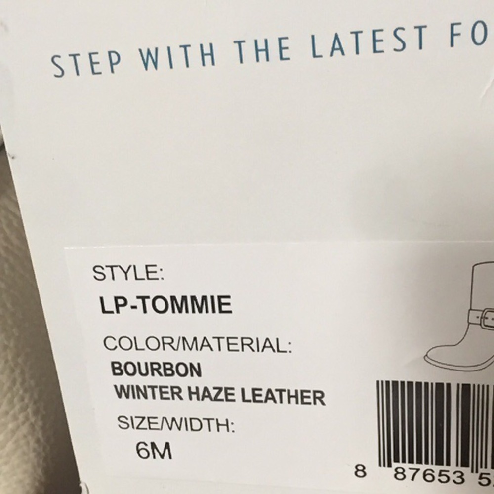 Beautiful Lucky  Brand distressed booties. - Picture 5 of 6
