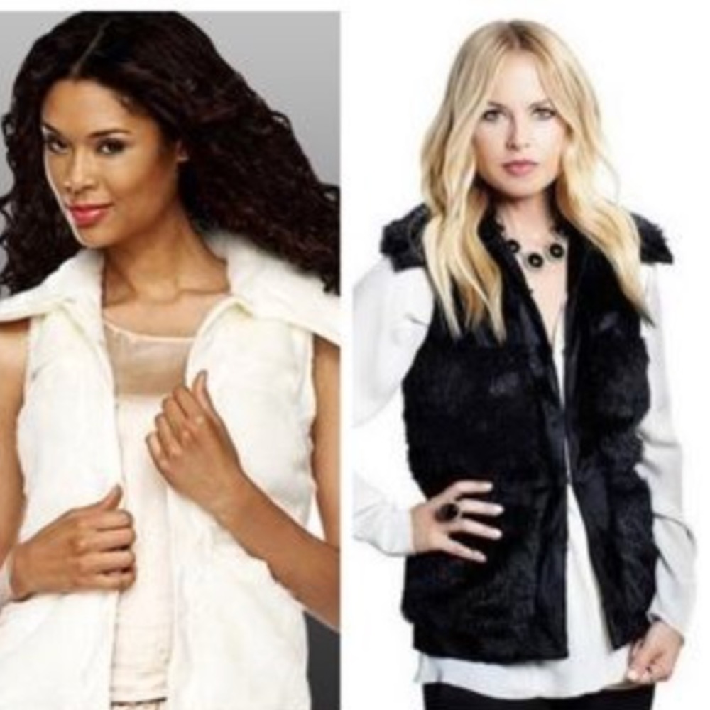 LUX RACHEL ZOE IVORY VEST
