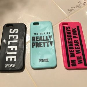 pink classic sayings 😍 on iPhone 6 cases