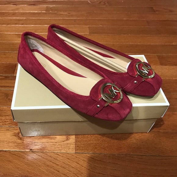 SOLD Michale Kors Fulton Moc Suede Flat Shoes - Picture 2 of 4