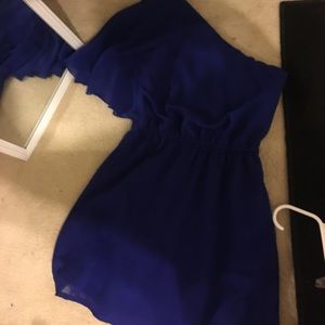 Blue dress