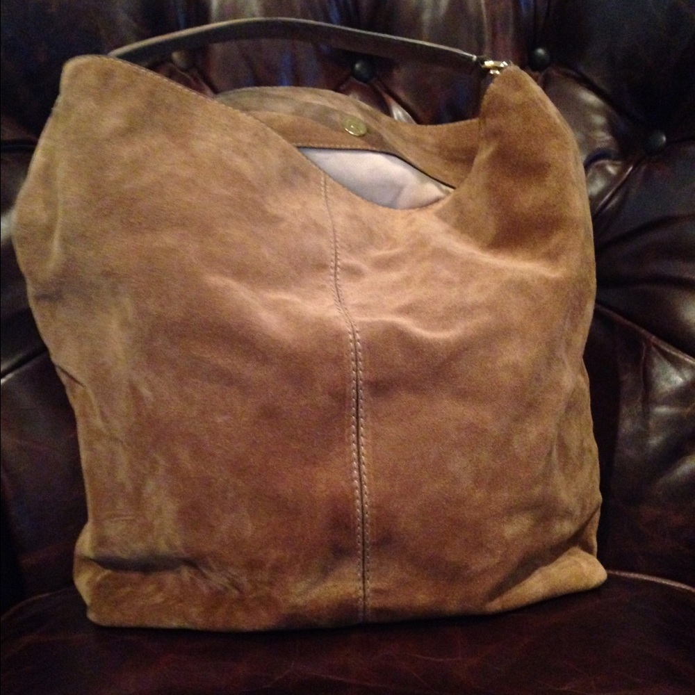 Banana Republic Suede Shoulder Bag