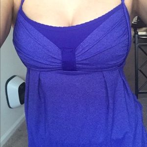 Cute Blue Lululemon Tank! Excellent condition!!