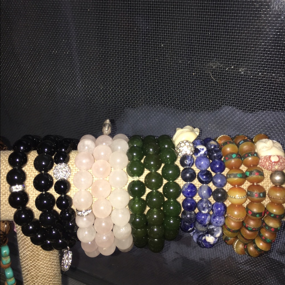 Wrap Around Bracelets with Custom Charms