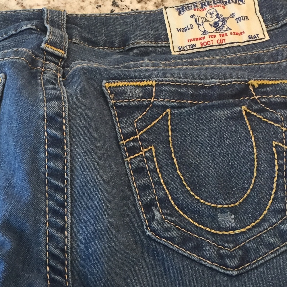 True Religion boot cut jeans, Size 28