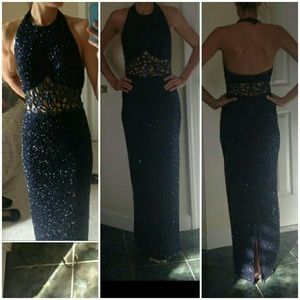 Evening gown/Cocktail, caged, Formal