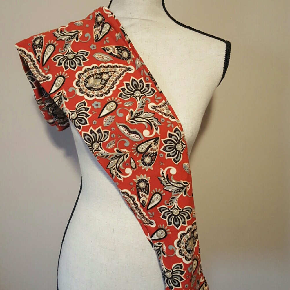 OS Lularoe red paisley leggings
