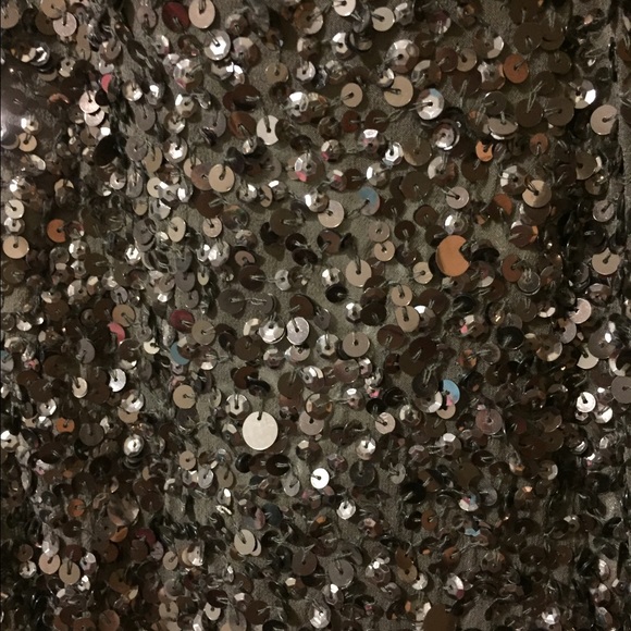 BG Haute bronze sequin formal dress - Picture 5 of 6