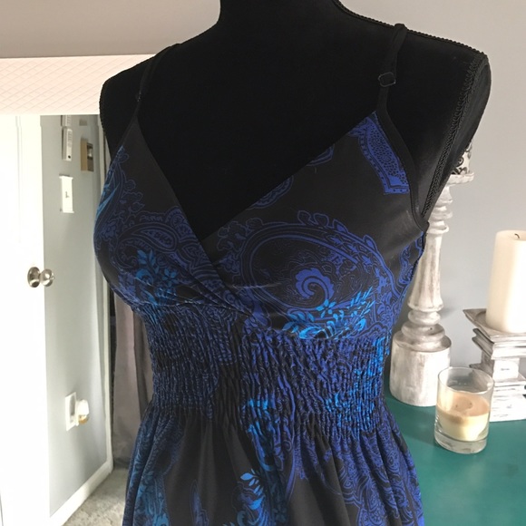 Spaghetti strap maxi dress ***SOLD*** - Picture 3 of 6