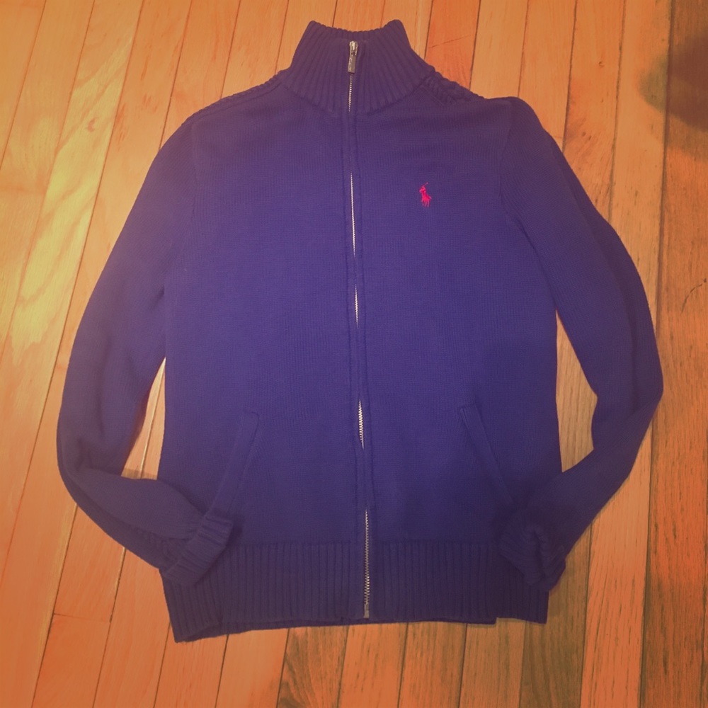 Ralph Lauren Zip up cardigan