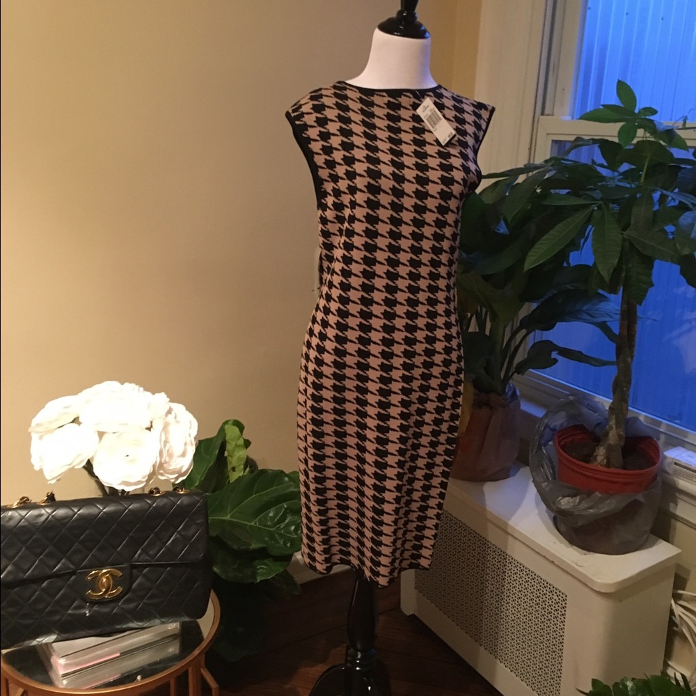 Argyle pattern dress NWT