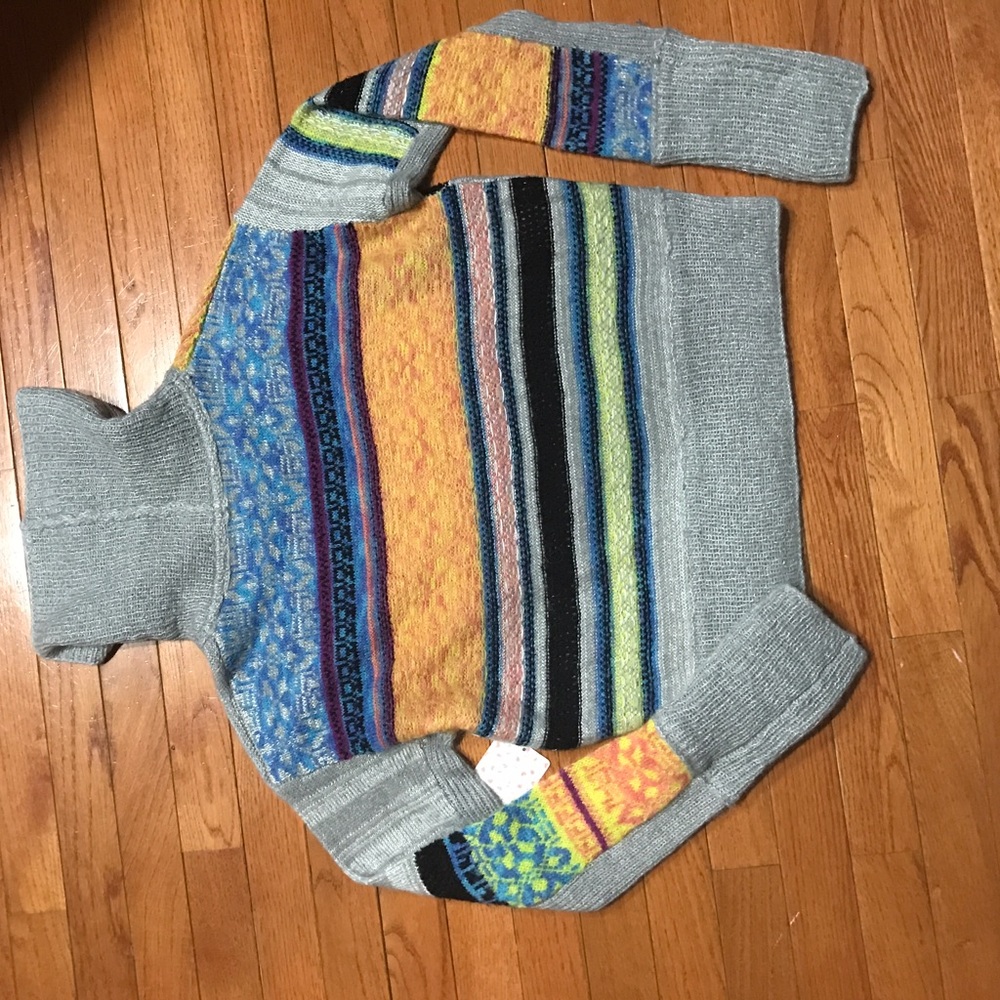 NWT Free People This and That Stripe Sweater XS - Picture 4 of 4
