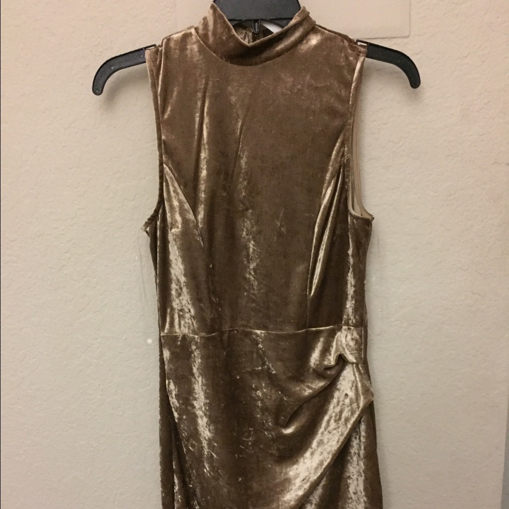 Brand new gold dress