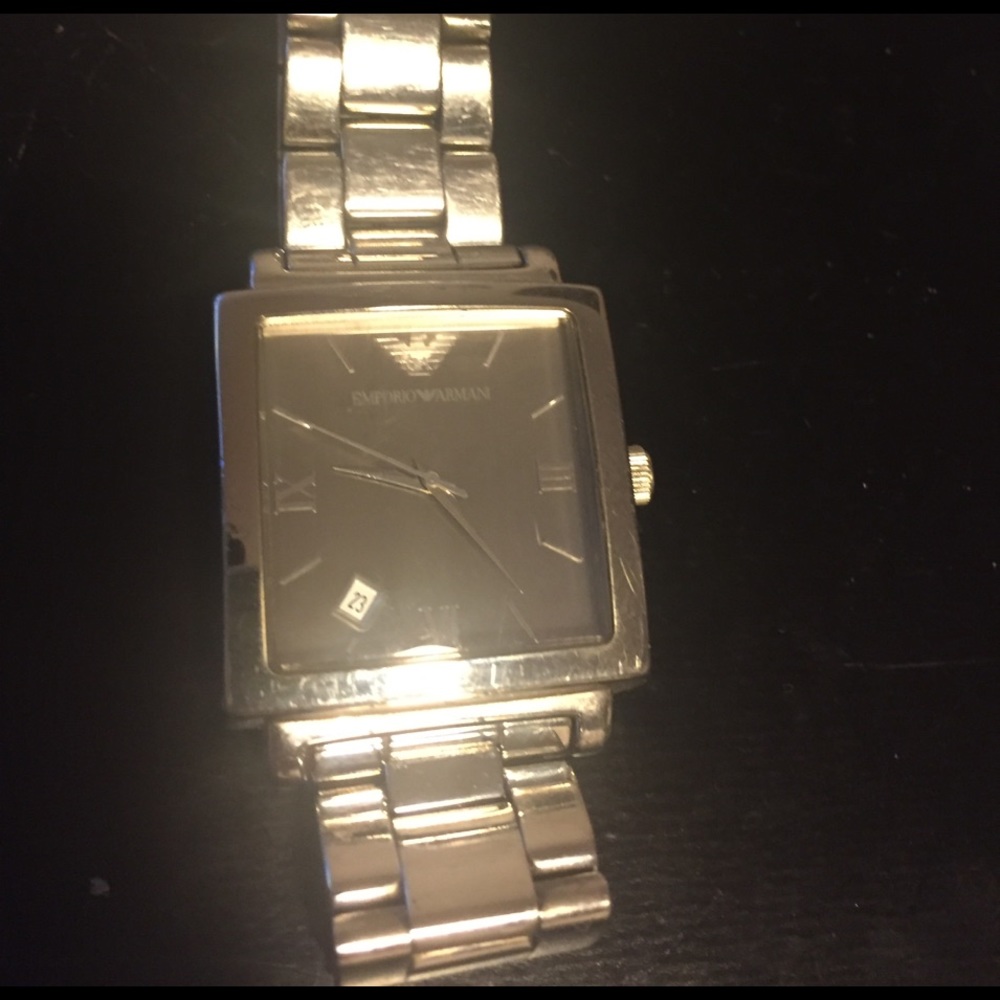 Used emporio Armani watch. Good condition.