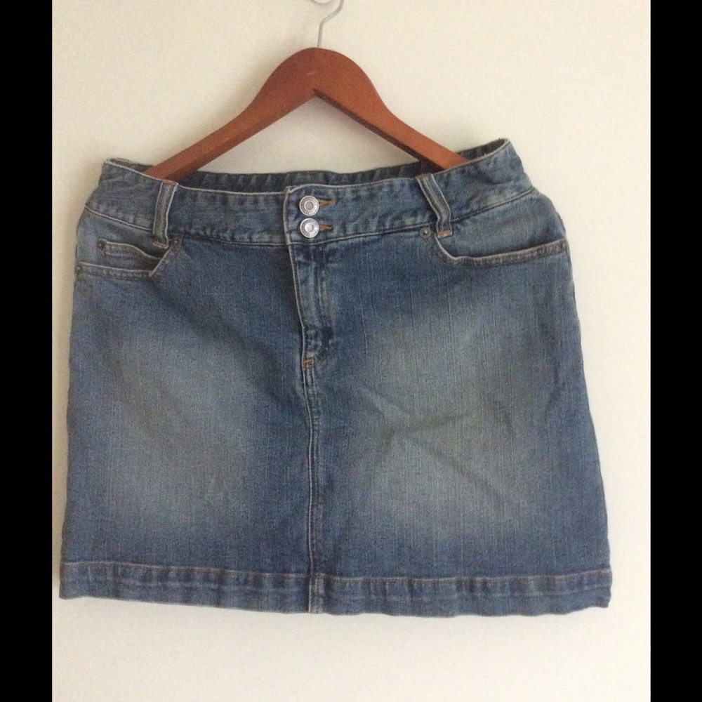 Michael Kors Mini Denim Skirt