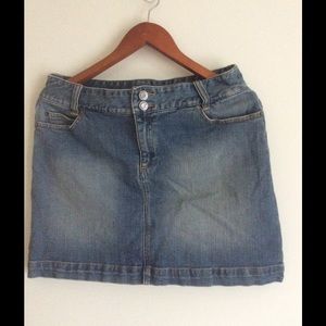 Michael Kors Mini Denim Skirt