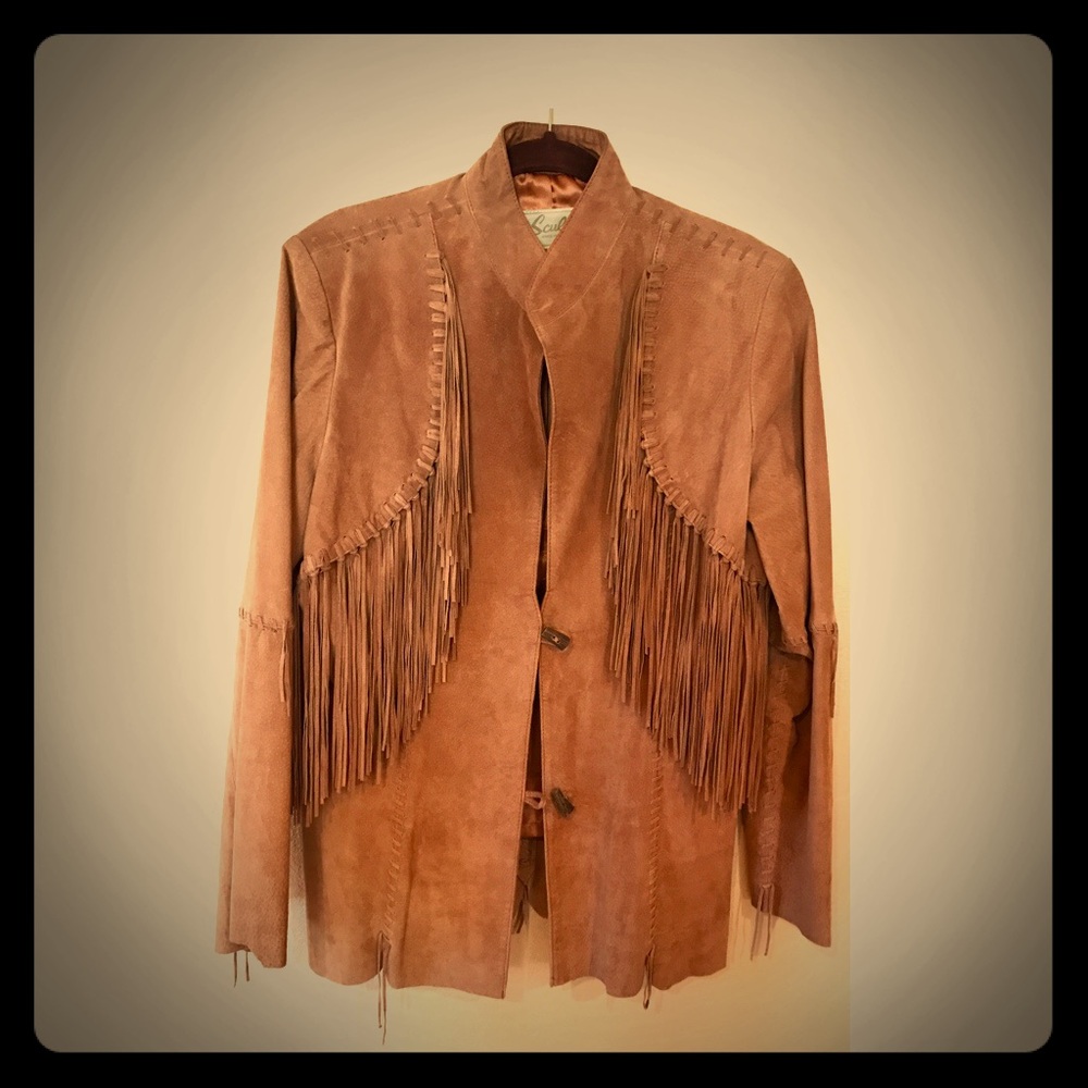 Sculls Bourbon Boar Knotted Fringe jacket