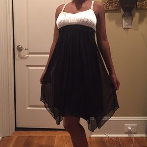 Black and White Formal Dress