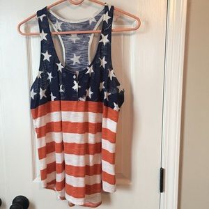 American Flag Tank