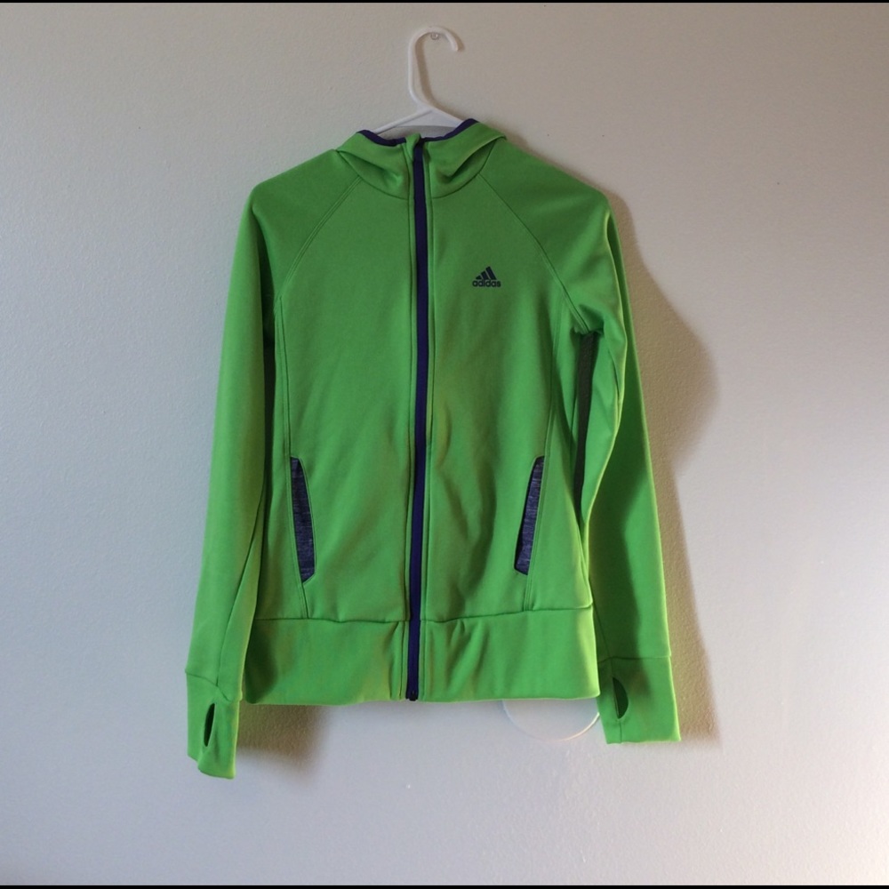 Bright Green Adidas Jacket