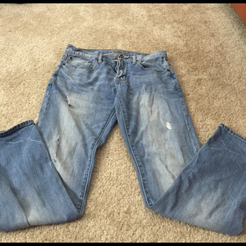 Mens skinny  fit jeans pant