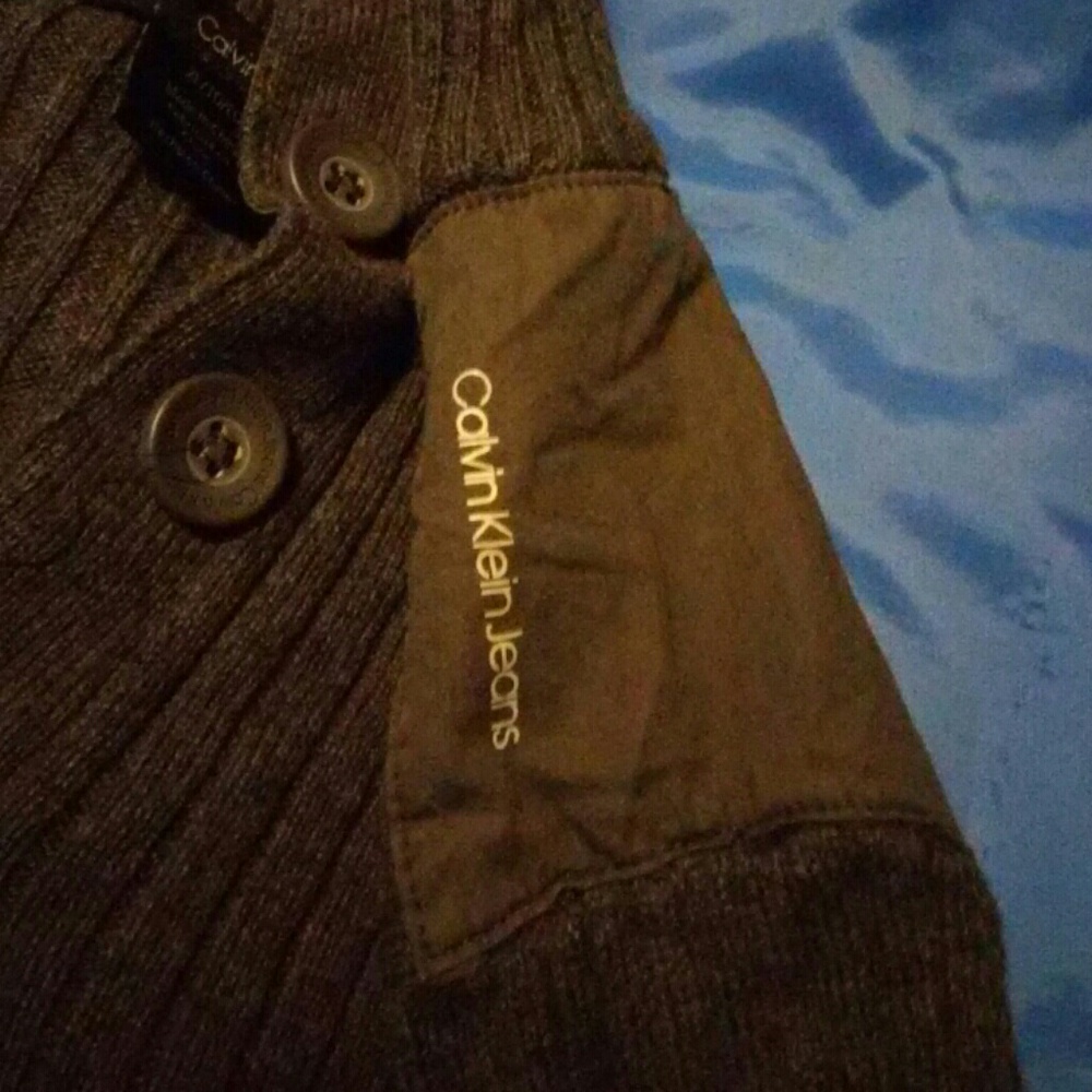 🌟❤Calvin Klein Button Up TurtleNeck - Picture 5 of 5