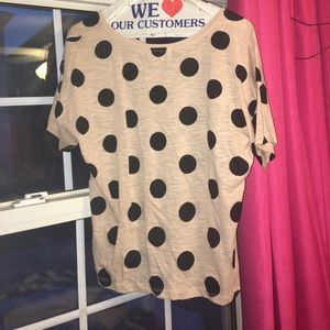 Polka dot shirt